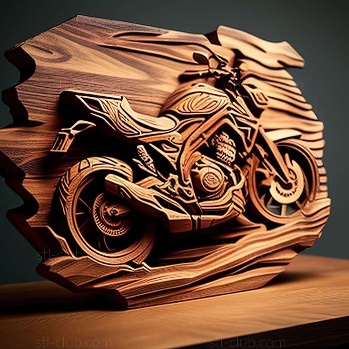 3D мадэль Honda CB650R (STL)